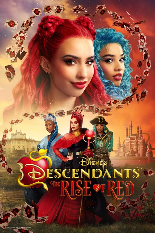 Descendants: The Rise of Red (2024) poster