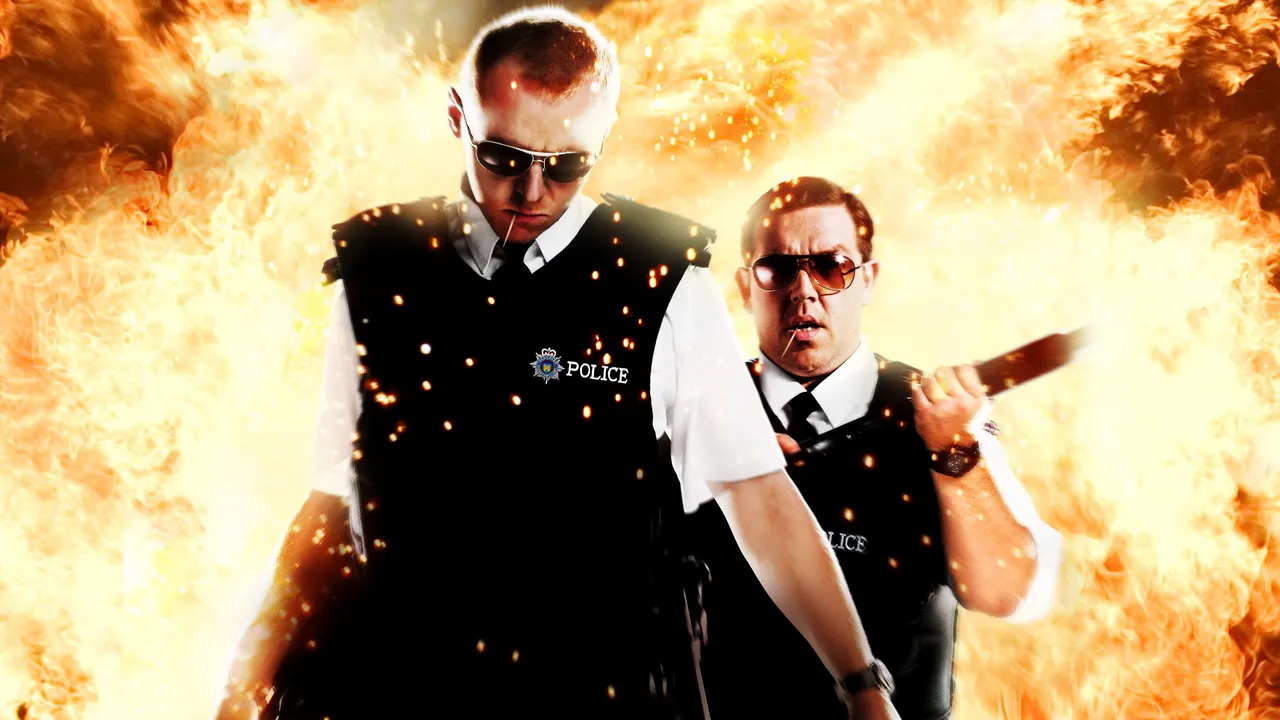 Hot Fuzz (2007) still
