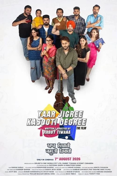 Yaar Jigree Kasooti Degree (2026) poster