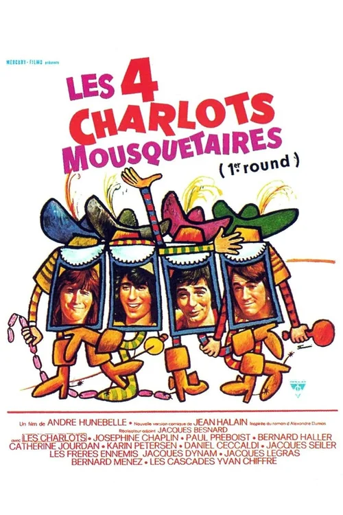 The Four Charlots Musketeers (1974) पोस्टर