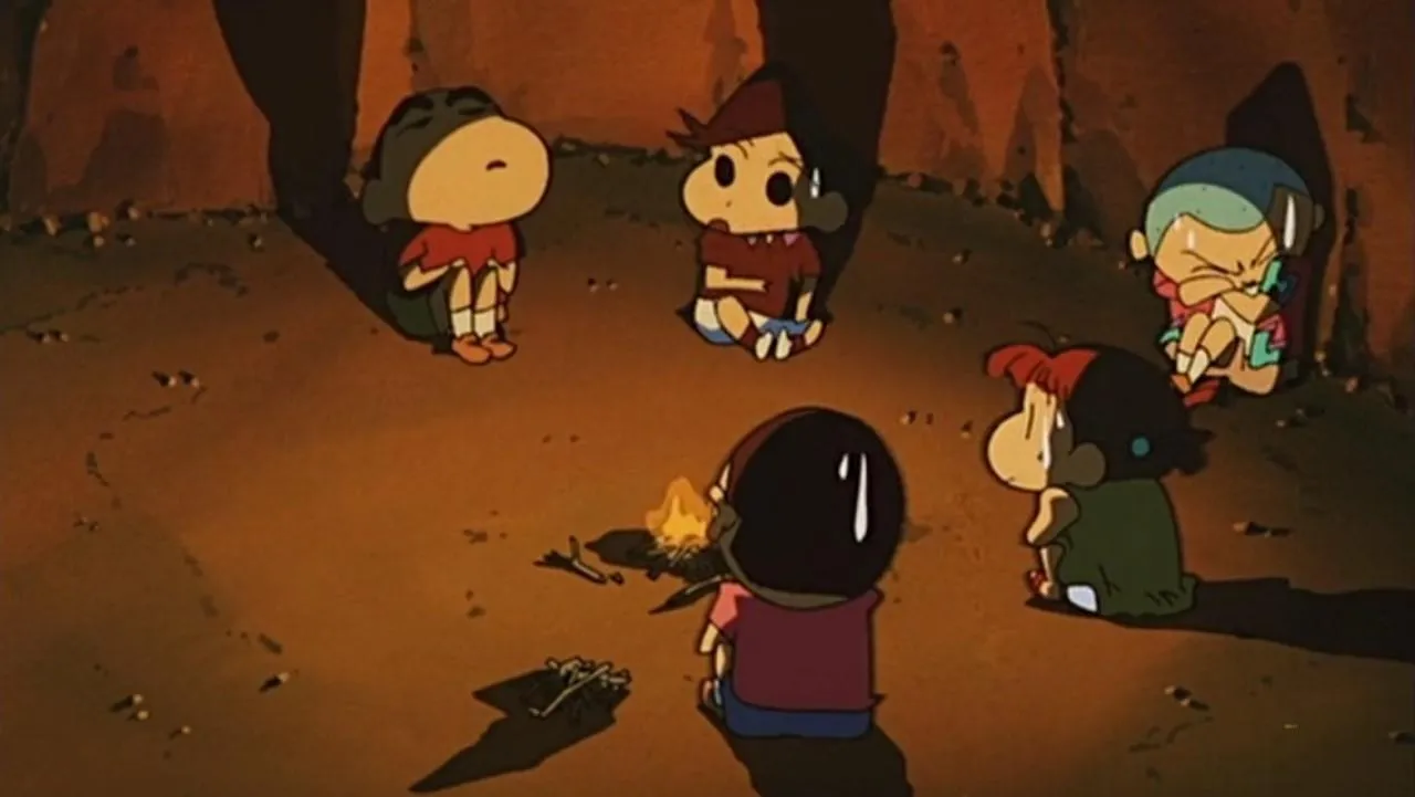 Crayon Shin-chan: Jungle That Invites Storm (2000) দৃশ্য