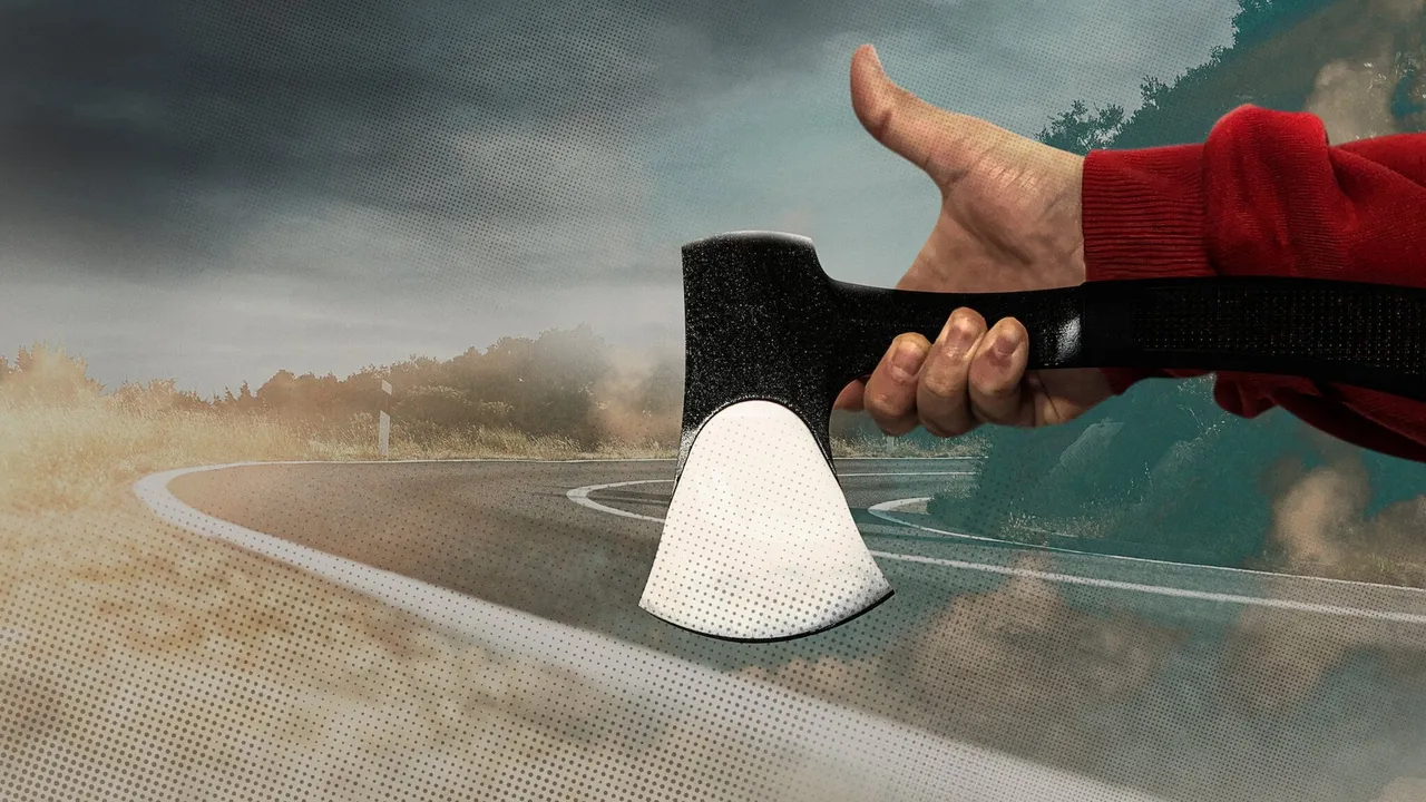 The Hatchet Wielding Hitchhiker (2023) still