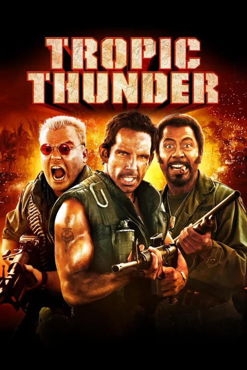 Tropic Thunder (2008) poster